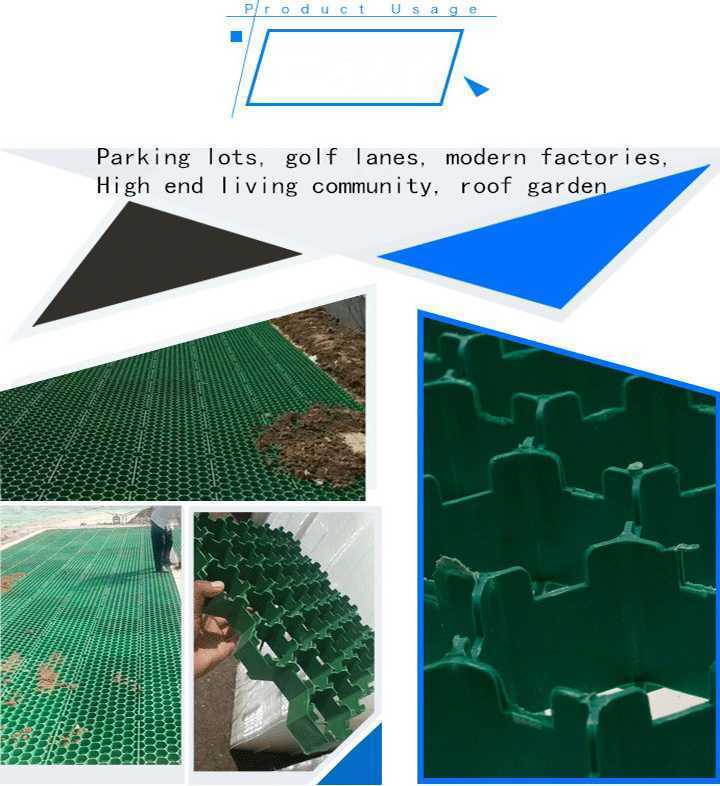 Plastic Grass Grid Application